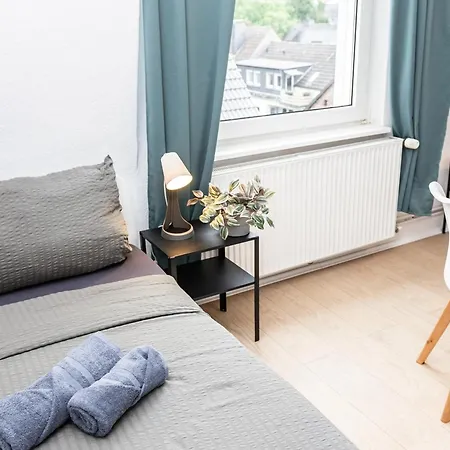 Schwerte-mitte 02-2 I Monteurwohnung Trio I Wlan, Bettwäsche&handtücher, Waschmaschine I Cosyhomes24